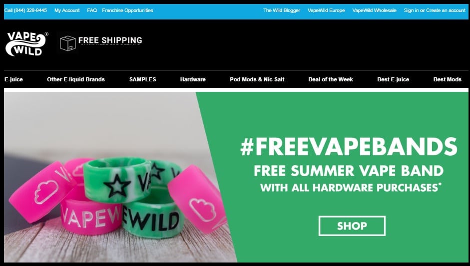 VapeWild Coupon Code
